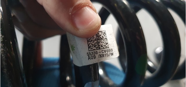 55330CV090 Hyundai/Kia Пружина подвески задняя