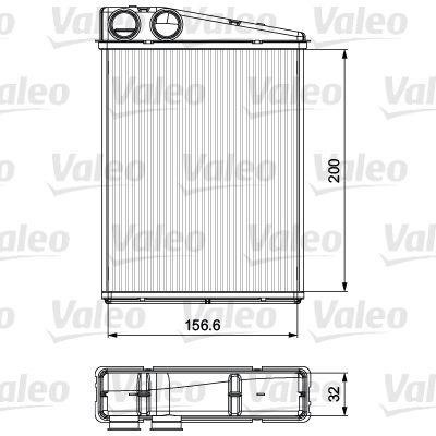 Теплообмінник 811542 VALEO