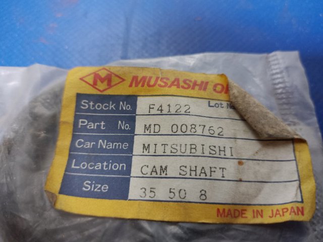 F4122 MUSASHI Retén de árbol de levas original y equivalente