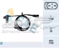 78345 FAE sensor dianteiro de abs