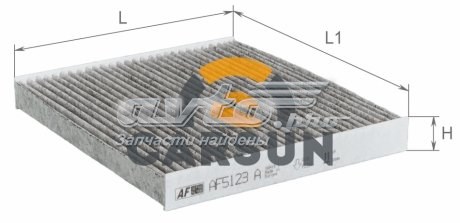 Фильтр салона AF5123A Alpha Filter