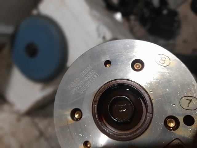 Engrenagem de cadeia de roda dentada da árvore distribuidora de admissão de motor para KIA Picanto (TA)