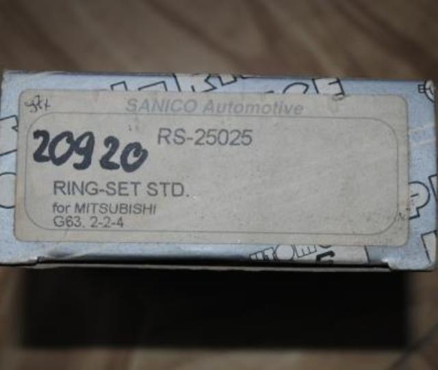 33866 TPR кольца поршневые комплект на мотор, std.
