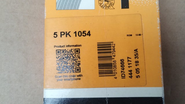 Купить 5PK1054 Continental/Siemens Ремень генератора