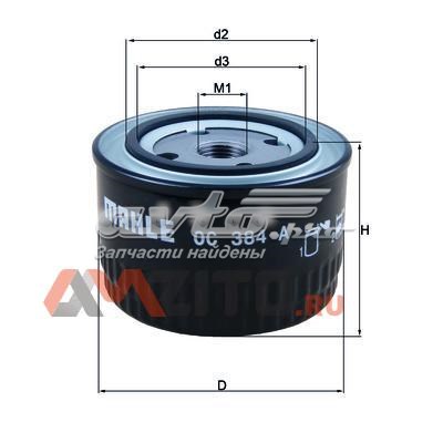 Масляный фильтр OC384A Mahle Original