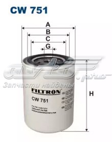 Фильтр системы охлаждения  Filtron CW751