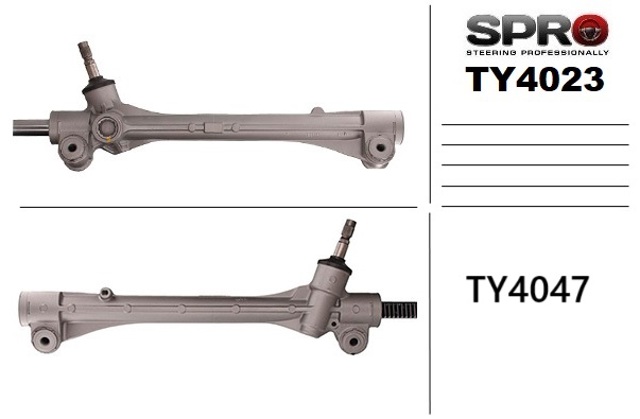 Рулевая рейка TY147R MSG Rebuilding