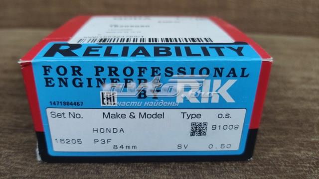 Kit de anéis de pistão de motor, 2ª reparação ( + 0,50) para Honda CR-V (RD)