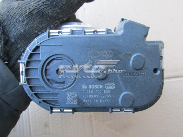 Дроссельная заслонка TQ39041 Tqparts