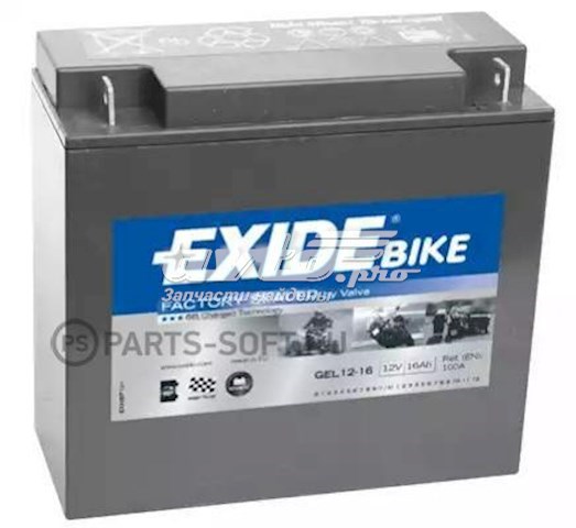 Купить Аккумулятор Exide 16 А/ч (GEL1216)