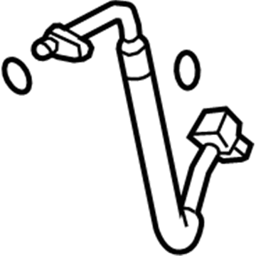 Купить 924901LA0A Nissan/Infiniti Шланг кондиционера, от компрессора к радиатору