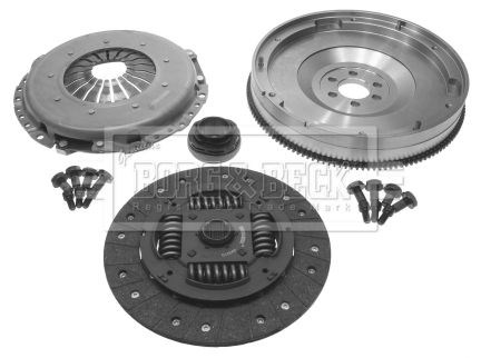 HKF1010 Borg&beck kit de embraiagem (3 peças)