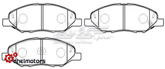 Колодки HSB HP5267 цена, от 21.14 USD