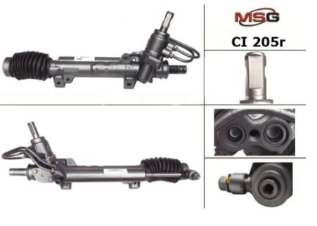 Реечный рулевой механизм MSG CI205R цена, от 223.84 USD