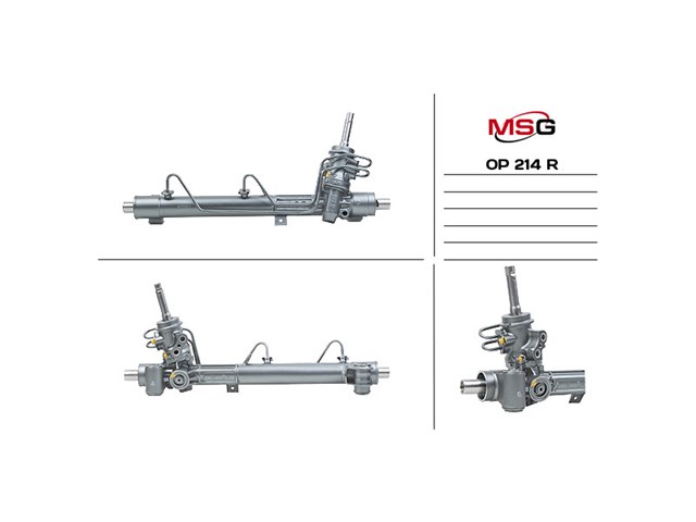 Cremalheira da direção OP214R MSG Rebuilding