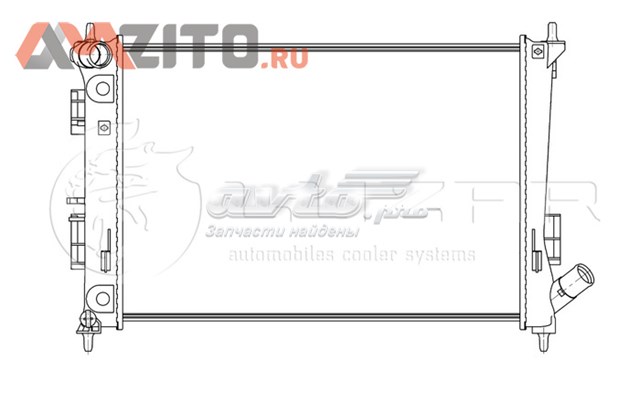 LRC08M0 Luzar Радиатор основной