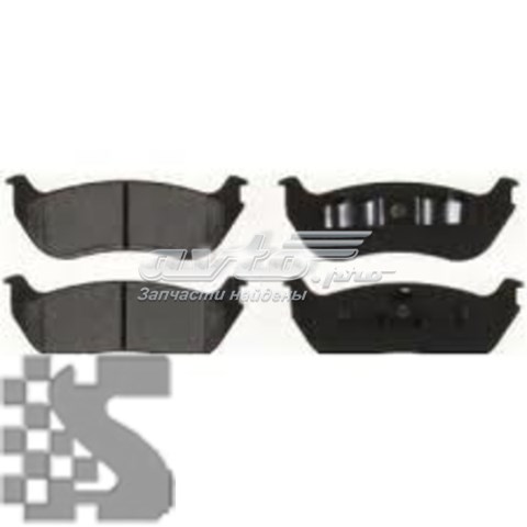 Купить ZX881 Wagner Колодки тормозные задние, дисковые