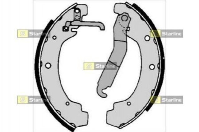 Барабанные колодки Starline BC06740