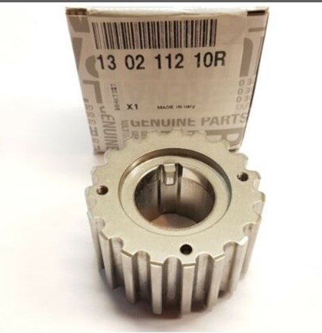 Engrenagem de cadeia da roda dentada de acionamento de cambota de motor 130211210R Renault (RVI)