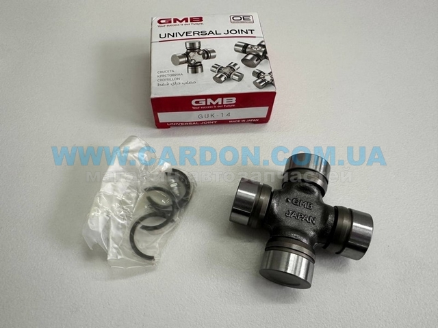 Крестовина заднего карданного вала  GMB GUK14 цена, от 9.57 USD