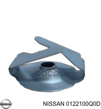 Клипса защиты днища на Nissan Micra K12