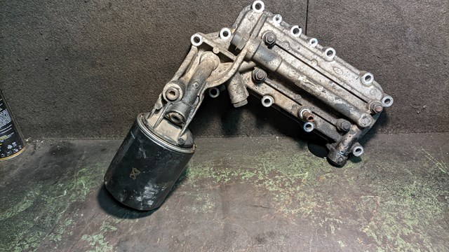 264004A000 HYUNDAI Radiador de aceite, bajo de filtro original y equivalente