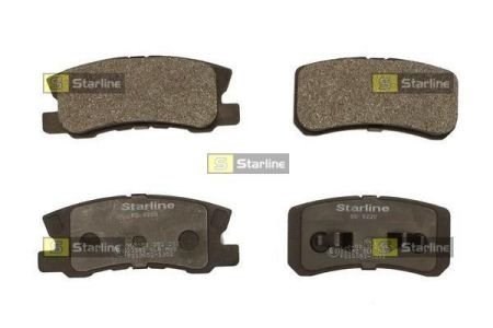 Колодки дисковые  Starline BDS220 цена, от 13.30 USD