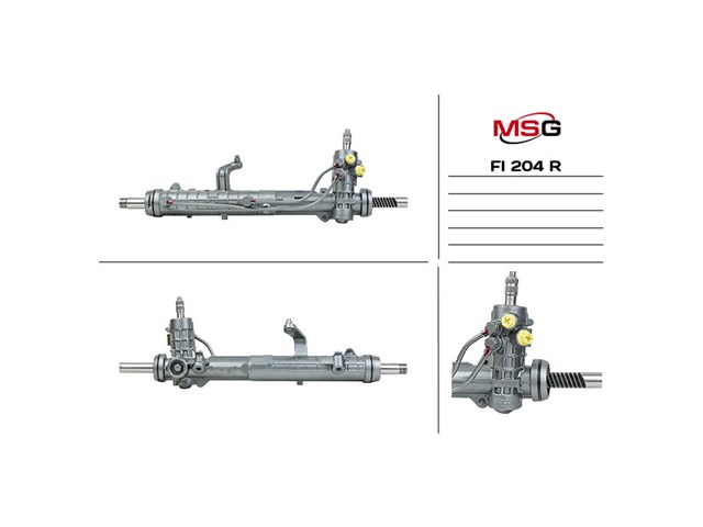 Рулевая рейка FI204R MSG
