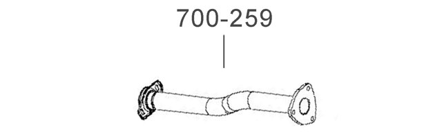  Bosal BS700259 цена, от 16.51 USD