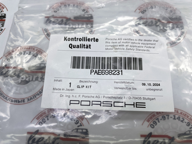  PAE698231 Porsche