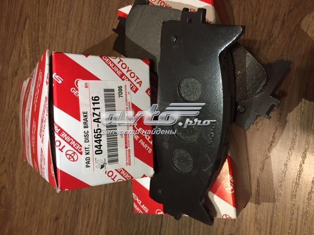 Передние тормозные колодки 04465AZ116 Toyota