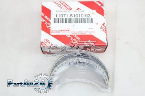 110715101003 TOYOTA Kit cojinetes cigüeñal, estándar, (STD) 110715101003 TOYOTA