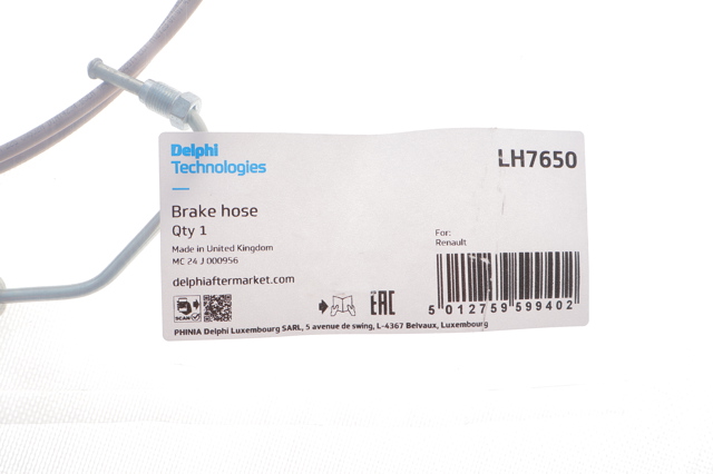 Купить LH7650 Delphi Трубка тормозная задняя левая