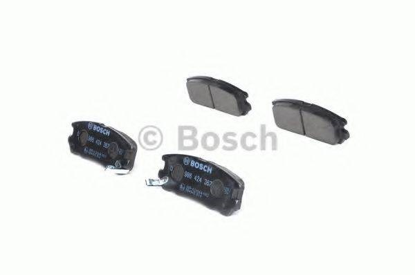 Колодки дисковые  Bosch 986424367 цена, от 14.16 USD
