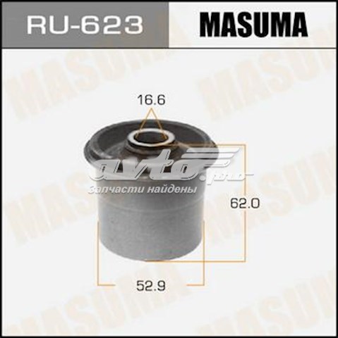 Сайлентблок переднего верхнего рычага RU623 Masuma