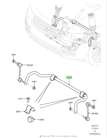 Купить LR054996 Land Rover 