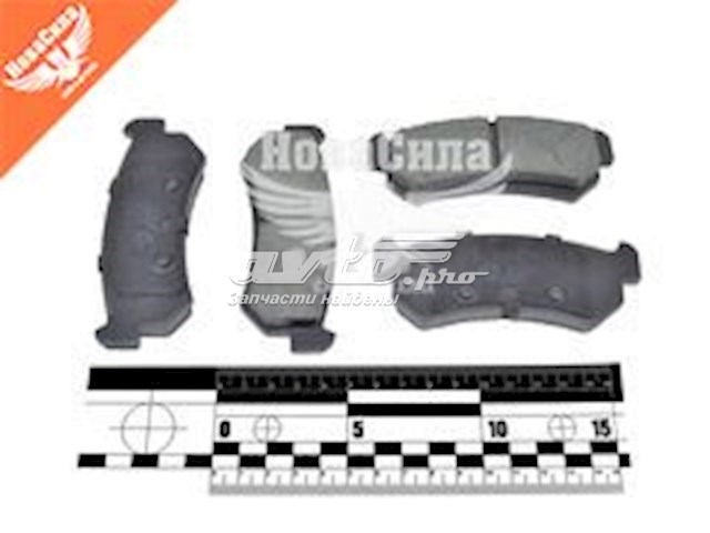Задние тормозные колодки KPR1010 Konner