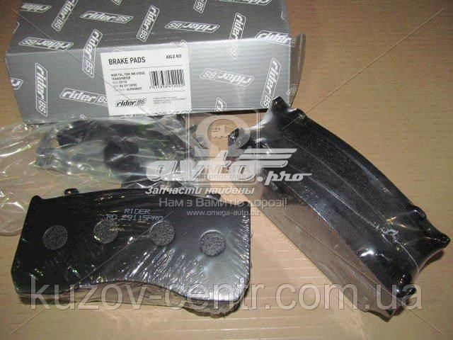 RD29115PRO Rider Колодки передние