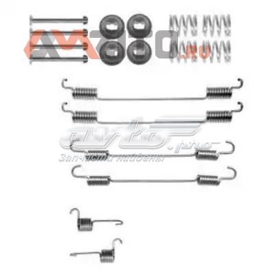 LY1378 Delphi kit de montagem das sapatas traseiras de tambor