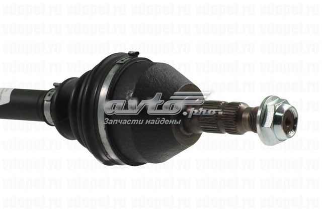Левая полуось 304428 GKN-Spidan