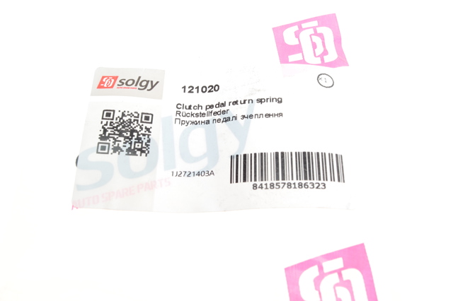 Пружина педали сцепления 121020 Solgy