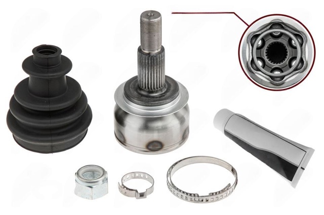 FTC42560X Mazda Полуось передняя левая