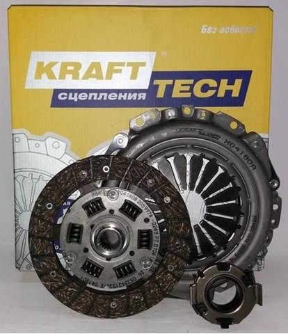 Купить W06180F Krafttech Комплект сцепления (диск, корзина, подшипник)