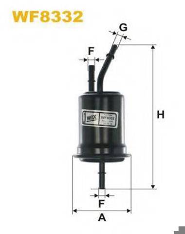 Фільтр тонкого очищення палива WF8332 WIX