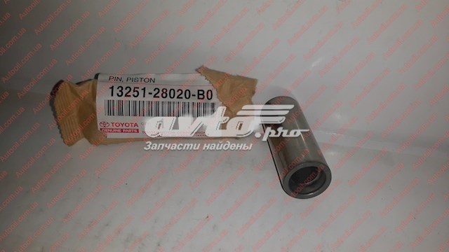 Палец поршня двигателя TOYOTA 1325128020B0