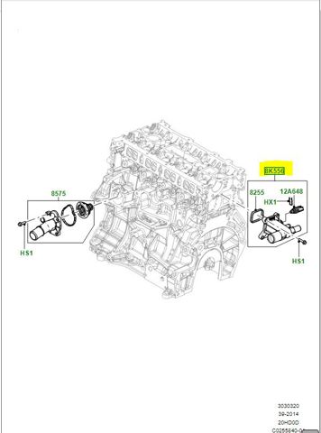 Фланец системы охлаждения Land Rover LR057501 цена, от 26.59 USD