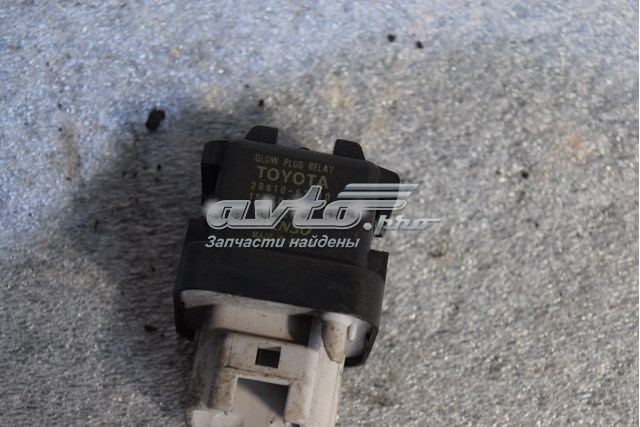 2861067010 TOYOTA Relé de los calentadores original y equivalente