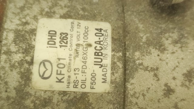 KF0161450A Mazda Компрессор хладагента