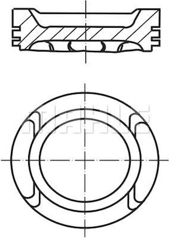 Поршень в зборі 306013 MAHLE