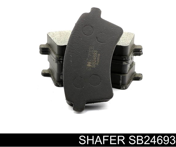 Передние тормозные колодки SB24693 Shafer